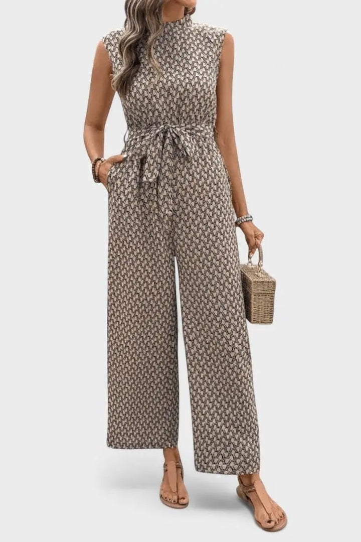 Marie | Geometrisk jumpsuit Charlotte Odense