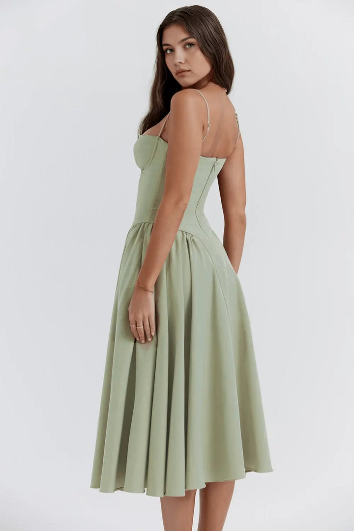 Marie | Midi Kjole Charlotte Odense