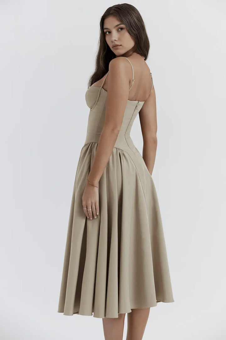 Marie | Midi Kjole Charlotte Odense