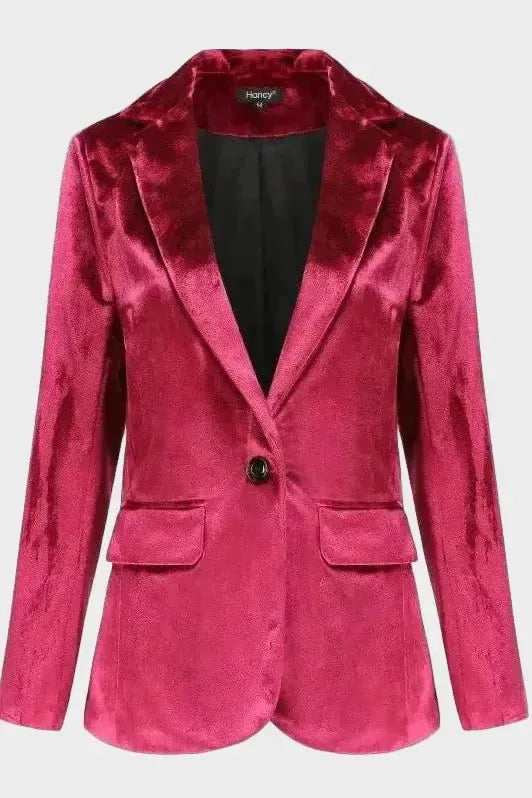 Marie | Sammet blazer Charlotte Odense