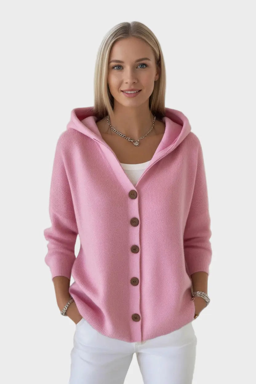 Mathilde | Hættetrøje Cardigan Charlotte Odense