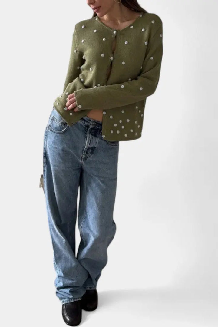 Mille | Romantisk Cardigan Charlotte Odense