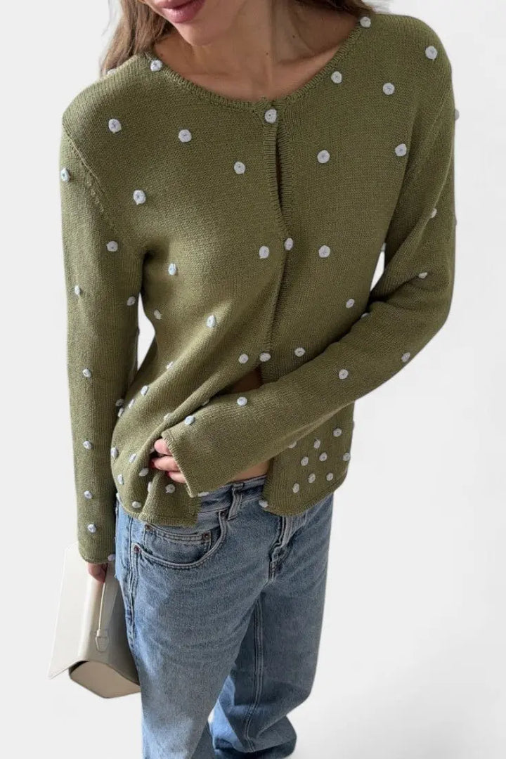 Mille | Romantisk Cardigan Charlotte Odense