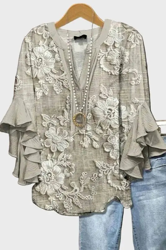 Millea | Beige Bluse Charlotte Odense