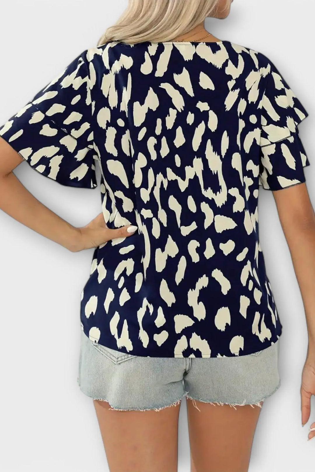 Nora | Leopard top Charlotte Odense
