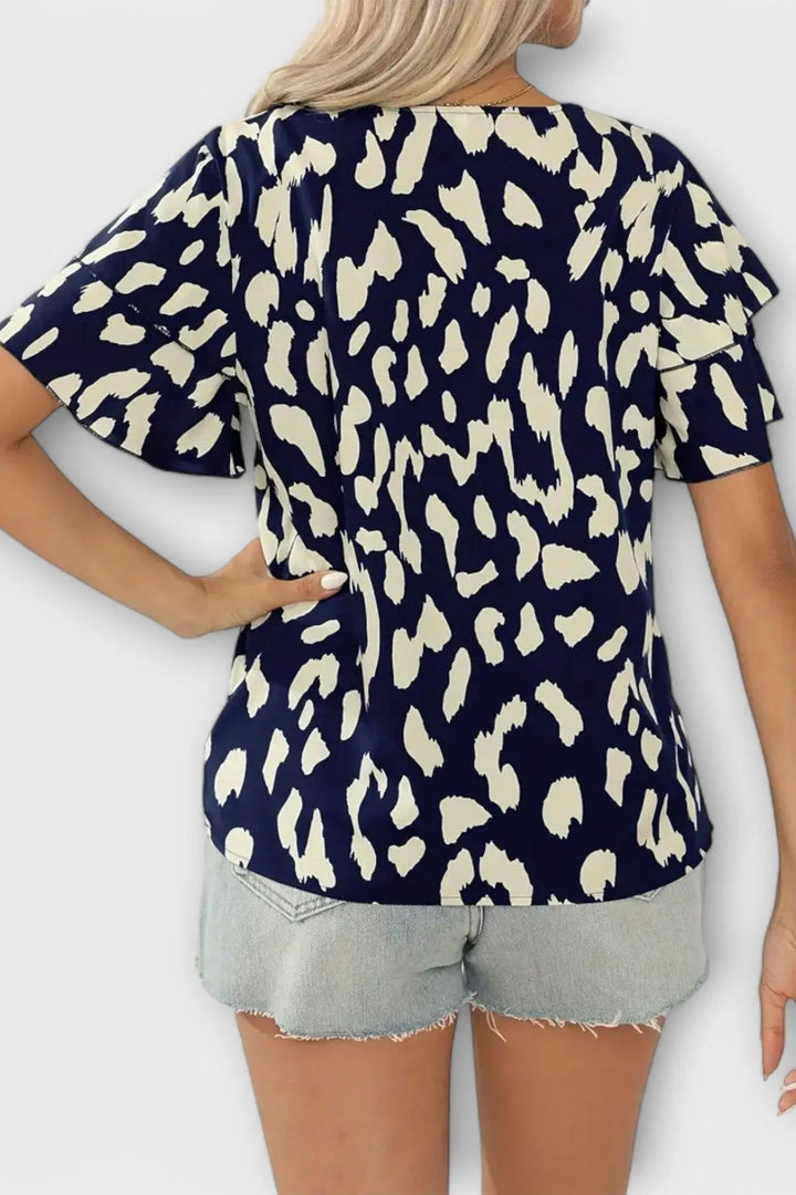 Nora | Leopard top Charlotte Odense