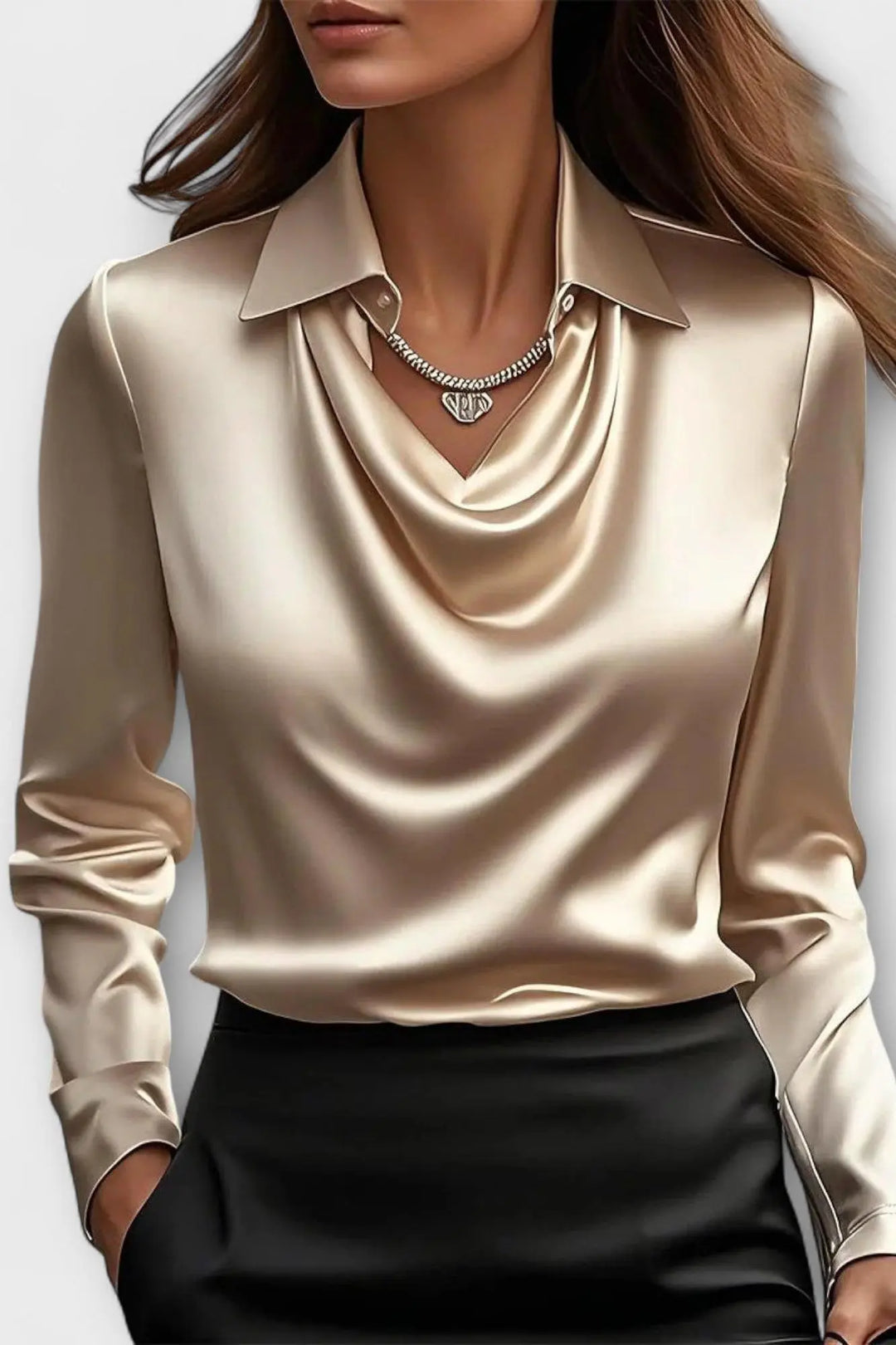 Ronja | Satin Bluse Charlotte Odense