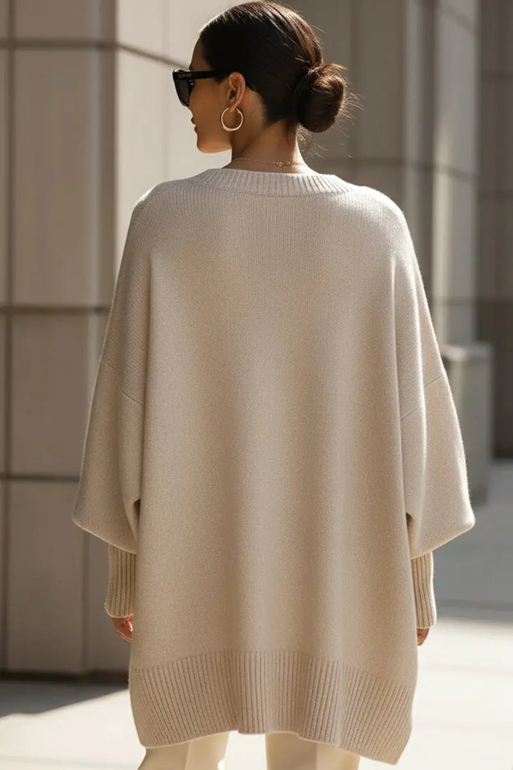 Rosa™ | Oversized Striktrøje Charlotte Odense