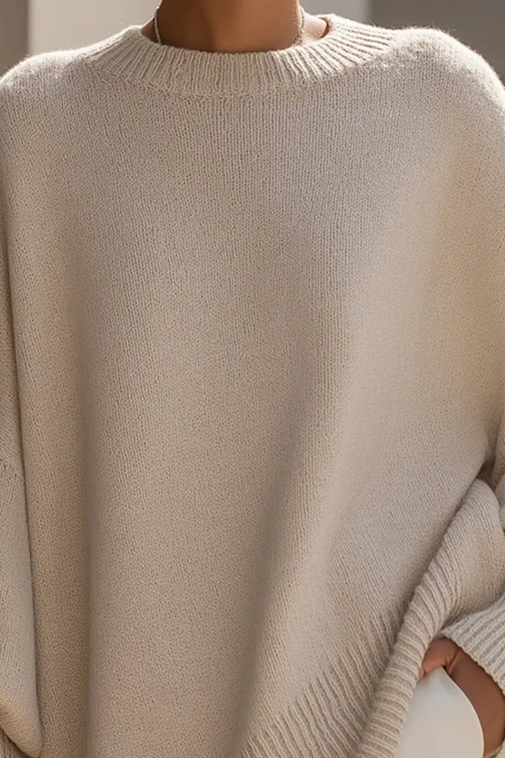 Rosa™ | Oversized Striktrøje Charlotte Odense