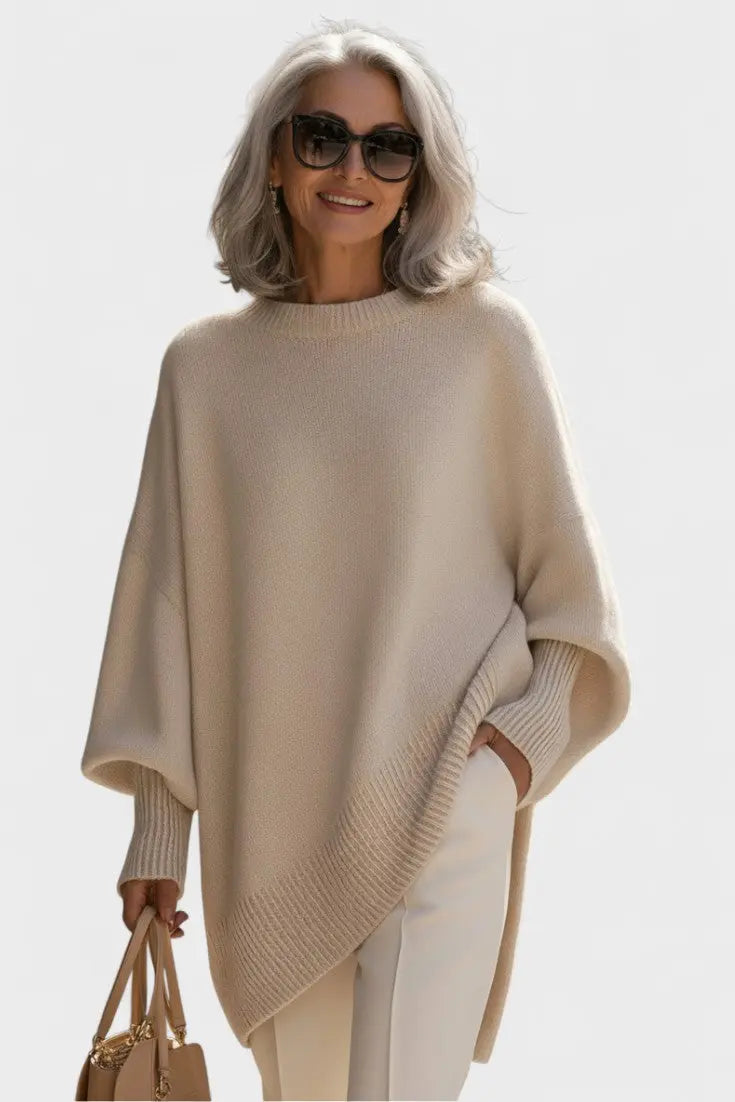 Rosa™ | Oversized Striktrøje Charlotte Odense