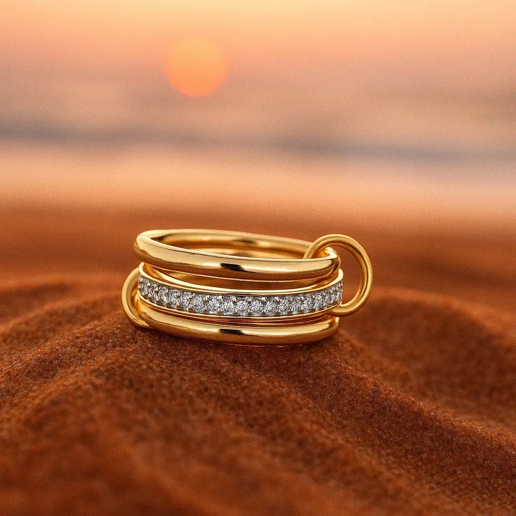 Sidsel | Guldring Zirkon Charlotte Odense