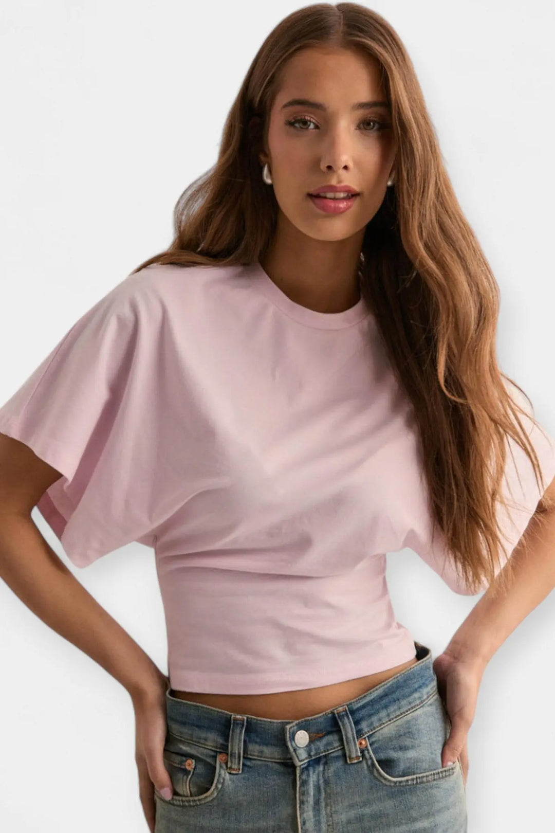 Sofia | Bredærmer T-shirt Charlotte Odense