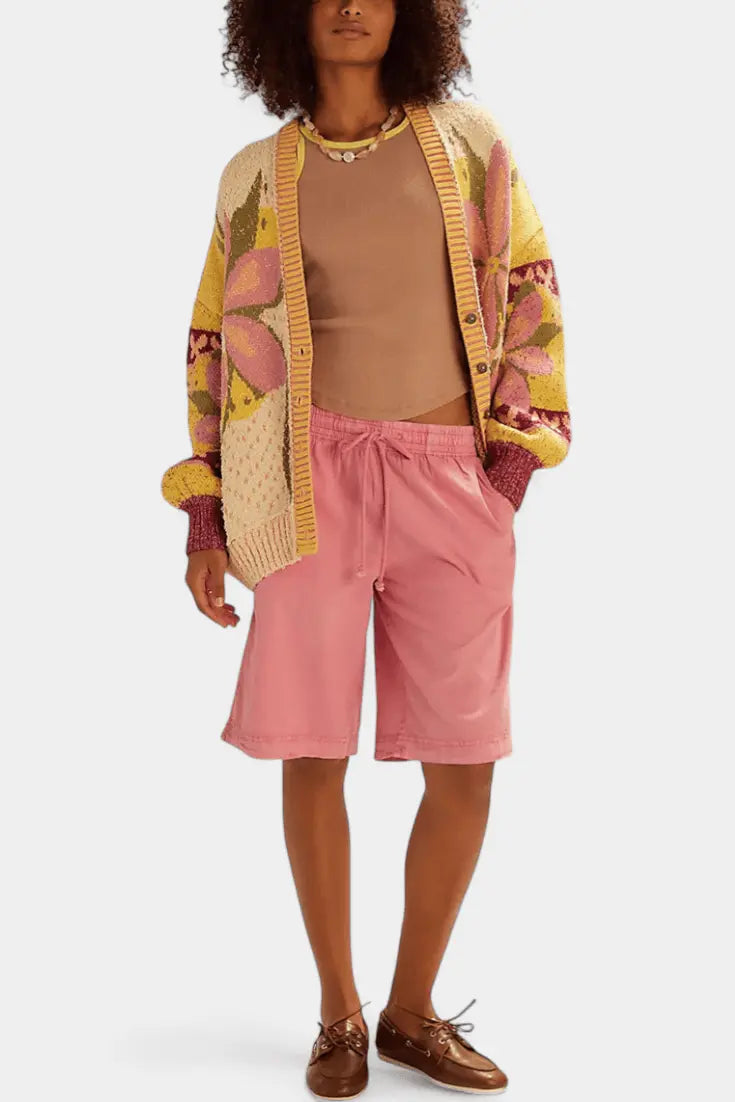 Stine | Blomstret cardigan Charlotte Odense