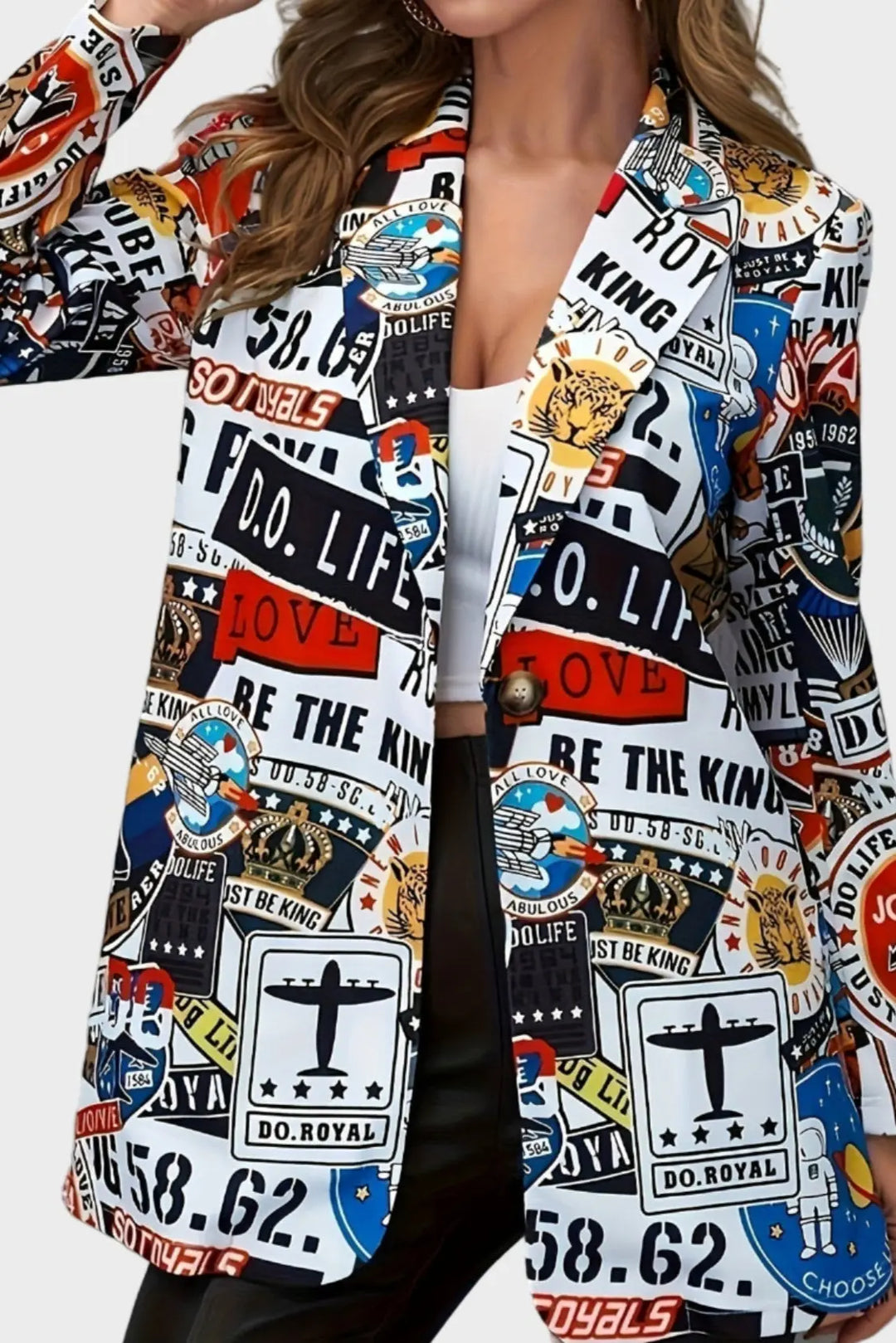Tanja | Graffiti Blazer Charlotte Odense