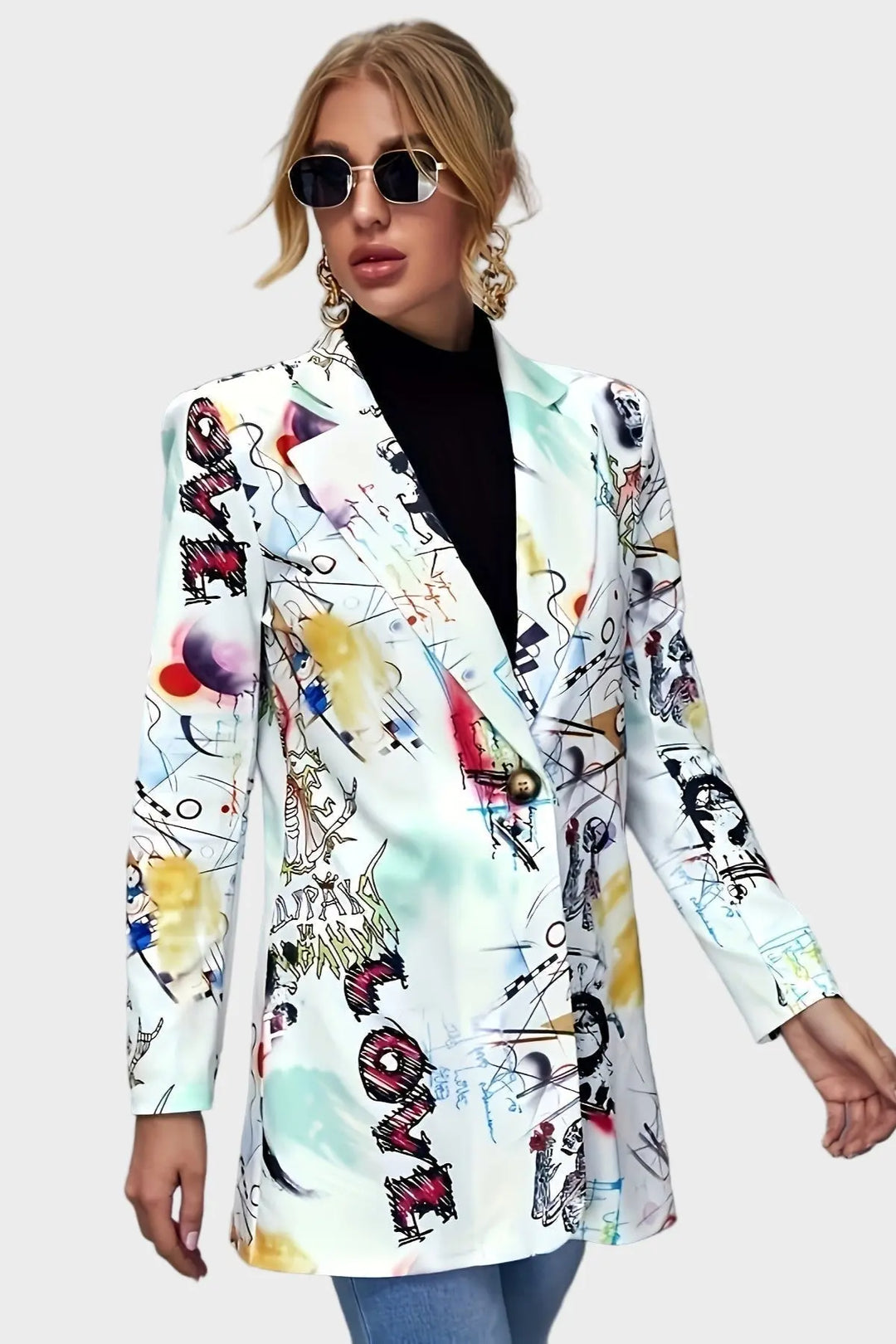 Tanja | Graffiti Blazer Charlotte Odense