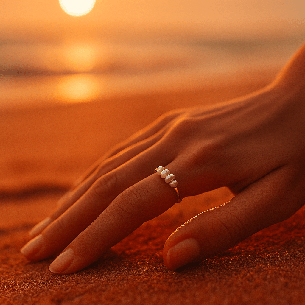 Tilde | Perle Ring Charlotte Odense